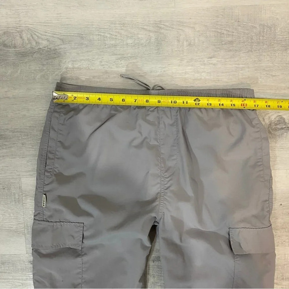 Taiken Nylon Grey Utility Cargo Jogging Pants Size L - Picture 9 of 15